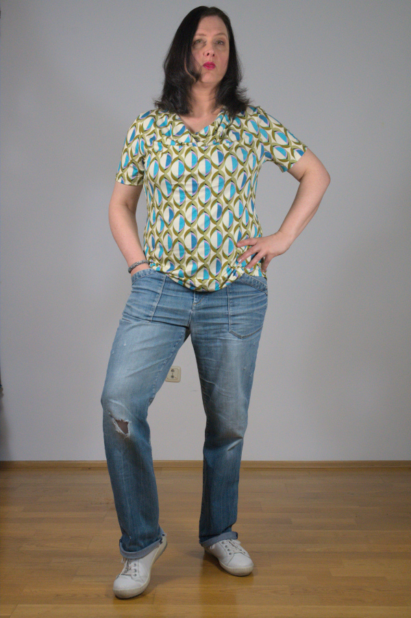 SiSie Wasserfall-Shirt  #11357 – Bild 5
