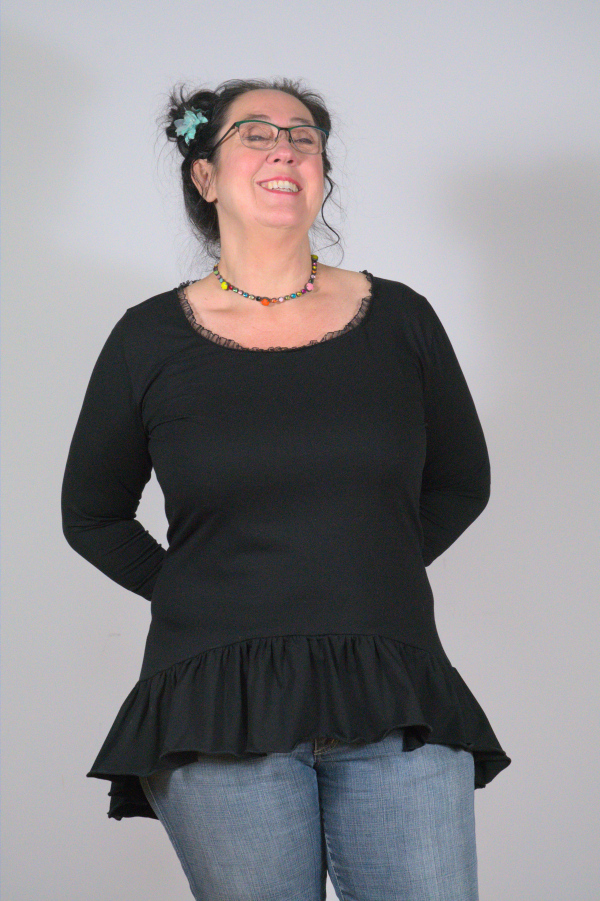 SiSie Shirt mit Volant #11368