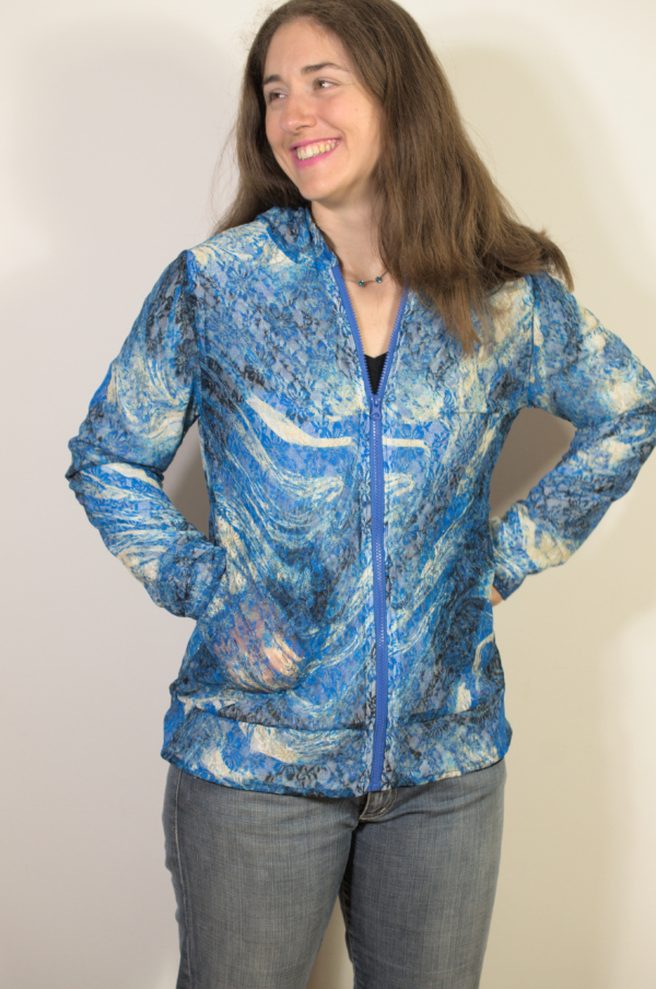 SiSie Shirtjacke mit Kaputze #11491