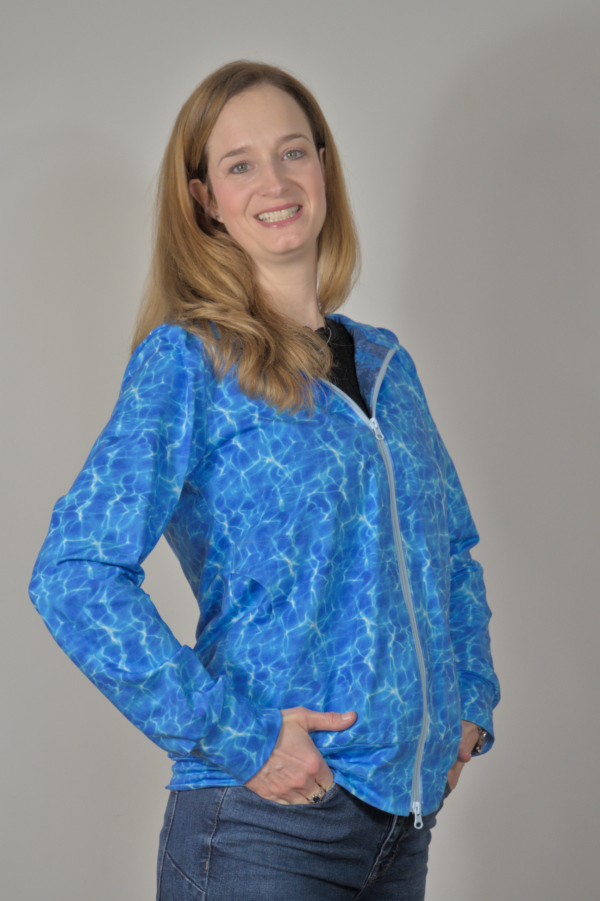 SiSie Shirtjacke mit Kaputze #11517