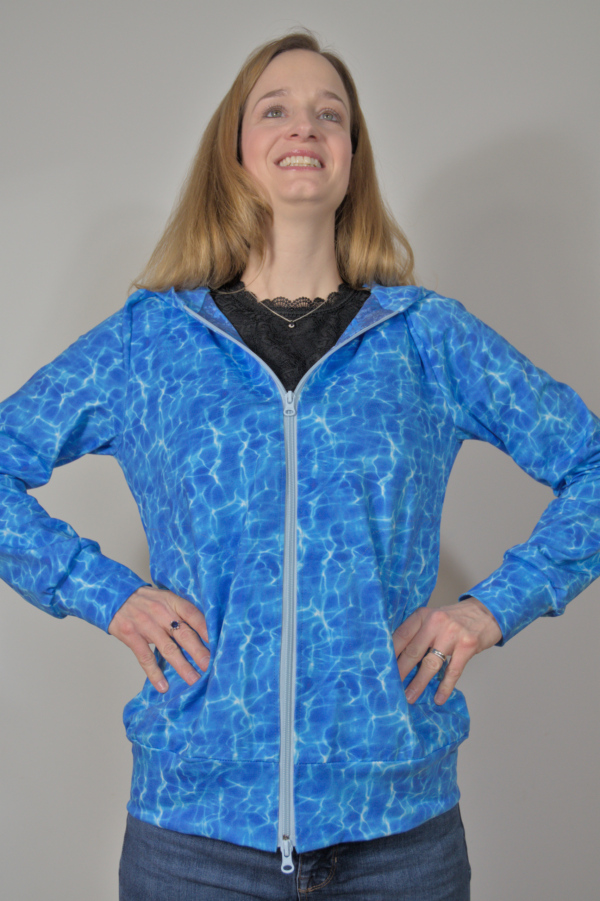 SiSie Shirtjacke mit Kaputze #11517 – Bild 2