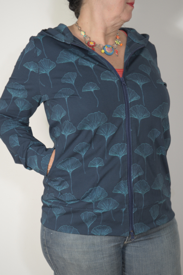 SiSie Shirtjacke mit Kaputze #11516 – Bild 3