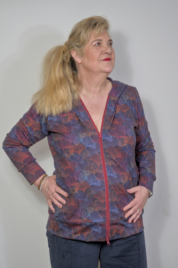 SiSie Shirtjacke mit Kaputze #11514 – Bild 2