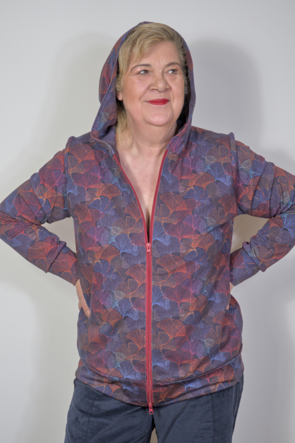 SiSie Shirtjacke mit Kaputze #11514 – Bild 4